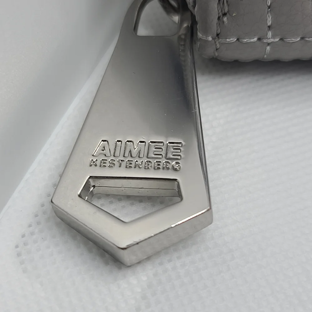 Aimee Kestenberg Light Grey Leather Wallet - Picture 2 of 6